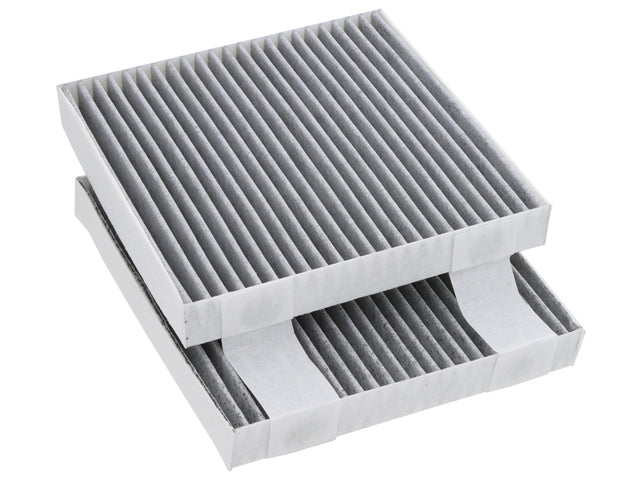 Cabin Air Filter Set for Fresh Air - Activated Charcoal by Hengst - fits 2011–2017 BMW F25 X3 / 2015–2018 BMW F26 X4