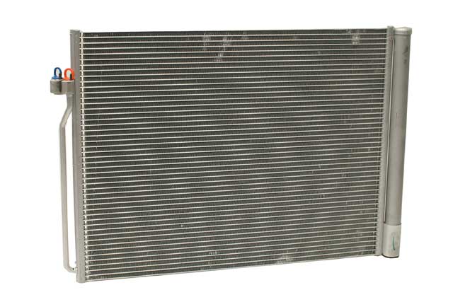 A/C Condenser with Receiver Drier by Mahle Behr - fits 2007–2013 BMW E70 X5 / 2014–2018 BMW F15 X5