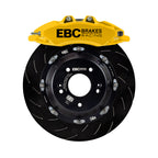 ebc racing bmw m3 (e90/e92/e82) yellow apollo-6 calipers 380mm rotors front big brake kit bmw m3 e92 e9x iconic garage