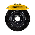 ebc racing bmw m3 (e90/e92/e82) yellow apollo-6 calipers 380mm rotors front big brake kit bmw m3 e92 e9x iconic garage