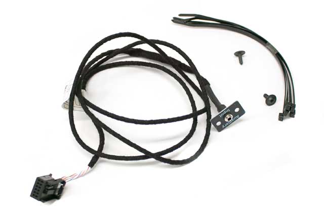 Audio Auxiliary Input Cable Kit by Genuine BMW - fits 2004–2010 BMW E60 5 Series