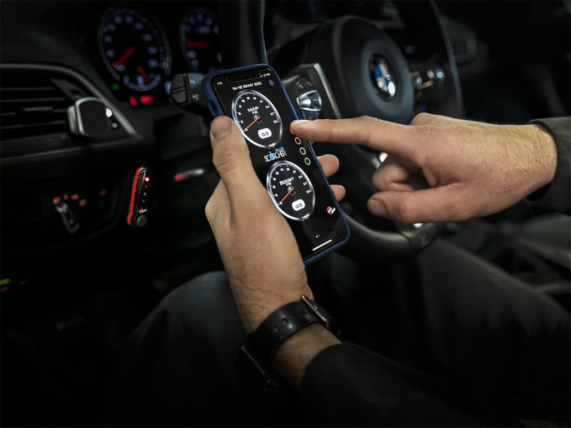 afe scorcher bluetooth power module bmw m2 competition/m3/m4 (f80/82/83/87) (tt) s55 bmw m3 m4 f80 f82 f8x iconic garage