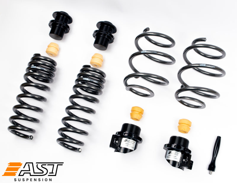 ast bmw g87 m2 / g80 m3 / g81 /g82 m4 / g83 m4 adjustable lowering springs - 20-46mm fr / 10-36mm rr bmw m3 m4 g80 g82 g8x iconic garage