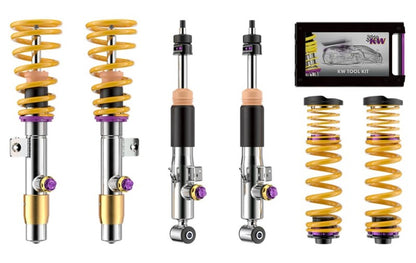 kw coilover kit v4 2021+ bmw m2 (g87) & m3 (g80) sedan 2wd incl. m3 competition bmw m3 m4 g80 g82 g8x iconic garage