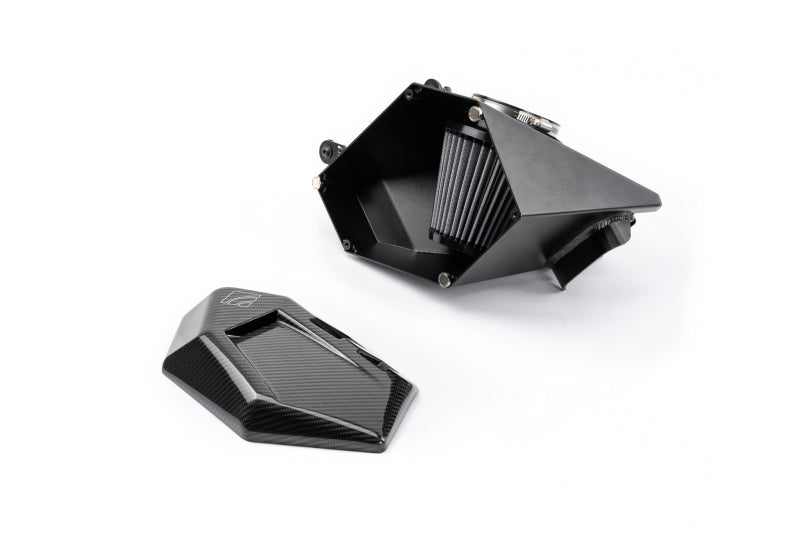 ams performance bmw g8x m2/m3/m4 s58 air intakes (carbon fiber lid) bmw m3 m4 g80 g82 g8x iconic garage