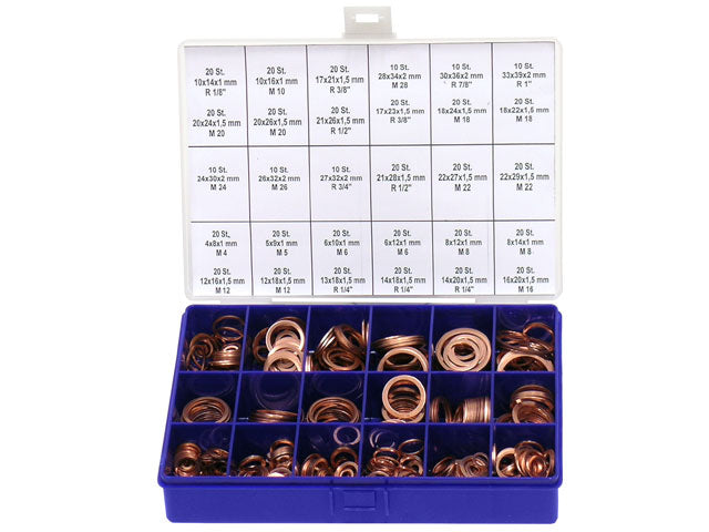 Aluminum / Copper Washer Assortment Kit by Fischer & Plath - fits 2019–present BMW G02 X4