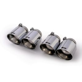 2018 BMW M5 F90 Sedan 4.4L V8 (S63B44B w/GPF) Axle Back Exhaust w/Chrome Tail Pipe Set - F90 M5