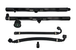 E9x S65 Billet Fuel Rail System - Using NRW Inline Filter + Radium Fuel Gauge - NRW Design BMW performance part - Iconic Garage