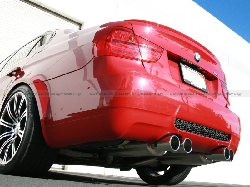 afe machforce xp exhaust cat-back 2.5in dia ss-304 polished tips bmw m3 (e92/93) v8 4.0l bmw m3 e92 e9x iconic garage