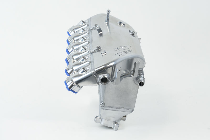 csf bmw m2/m3/m4 s58 comp & non-comp (g8x) charge-air cooler manifold - thermal dispersion black bmw m3 m4 g80 g82 g8x iconic garage