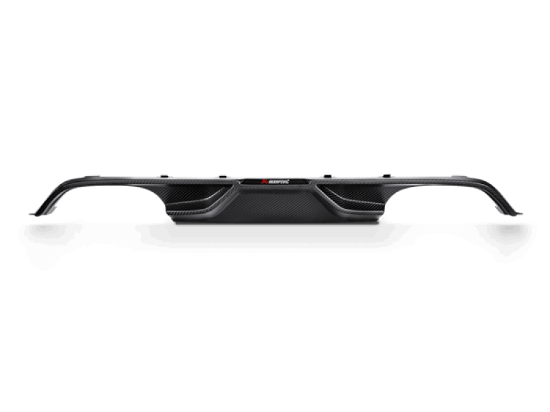akrapovic bmw m4 (f82 f83) rear carbon fiber diffuser - matte bmw m3 m4 f80 f82 f8x iconic garage