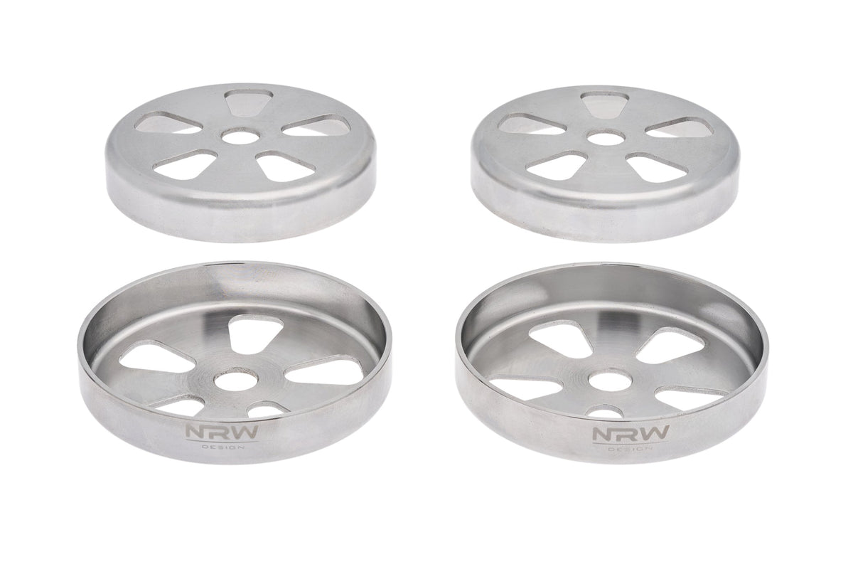 NRW Design 4130 Billet Chromoly Vanos Covers (Tool Rental Option) - Without Bolts - NRW Design BMW performance part - Iconic Garage