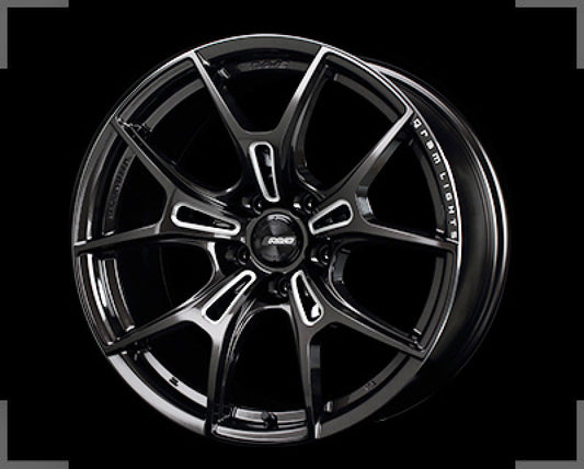 Gram Lights 57FXZ 19x9.5 ET25 5x112 Super Dark Gunmetal and Machining Rim Edge DC
