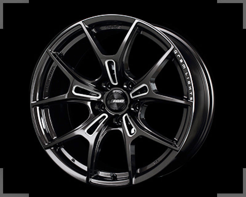 Gram Lights 57FXZ 19x9.5 ET25 5x112 Super Dark Gunmetal and Machining Rim Edge DC