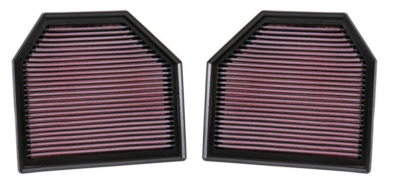 k&n replacement air filter for bmw m5/m6 4.4l v8 / 2015 m4/m3 i6 (2 per box) f8x bmw m3 m4 f80 f82 f8x iconic garage