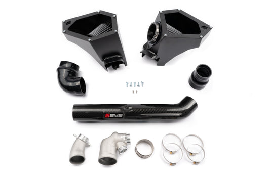 ams performance bmw g8x m2/m3/m4 s58 air intakes (open airbox) bmw m3 m4 g80 g82 g8x iconic garage