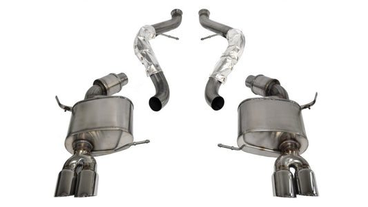 corsa bmw m3 e90 polished sport cat-back exhaust bmw m3 e92 e9x iconic garage