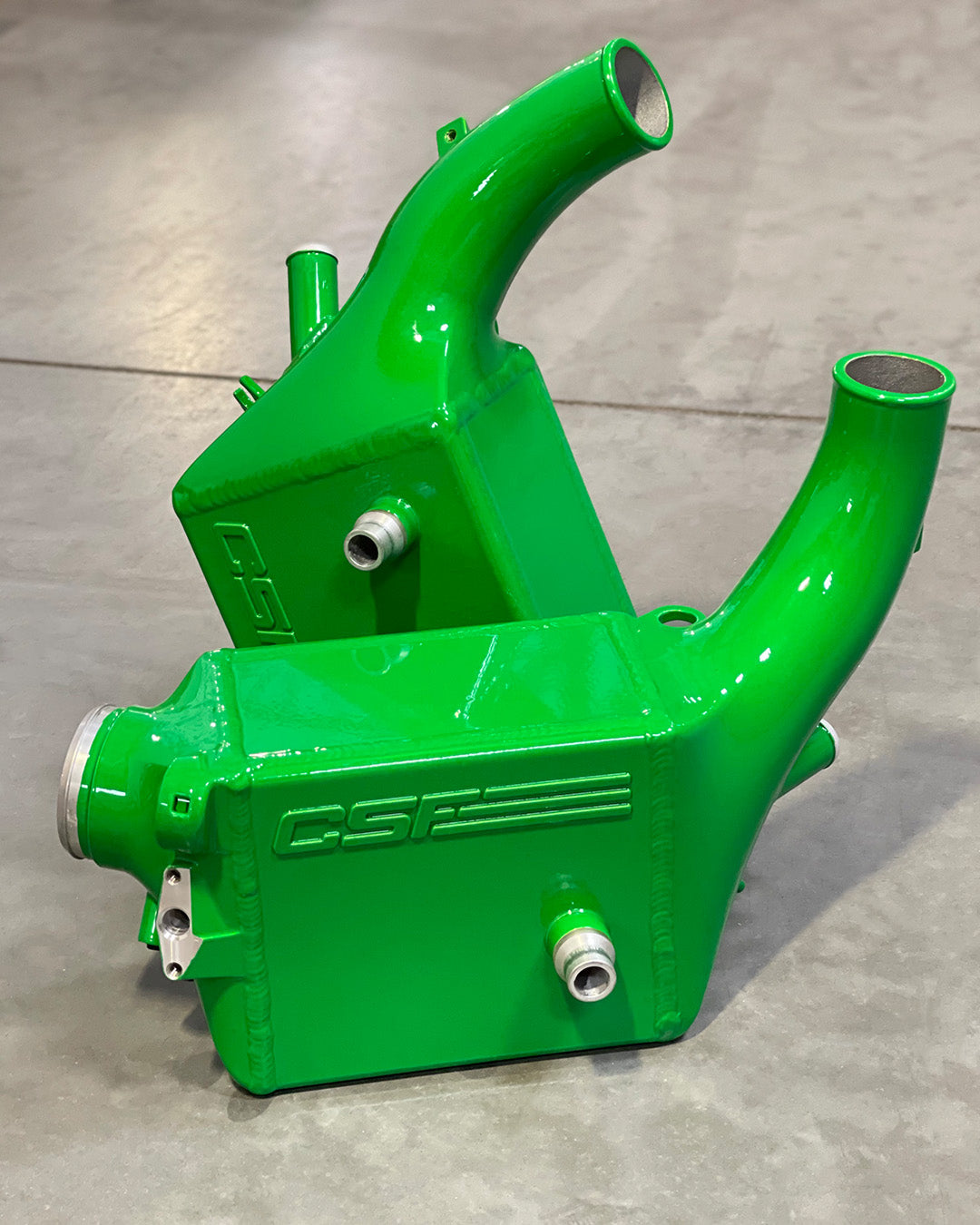 CSF 2025+ BMW G90 M5 / G99 M5 Touring Charge Air Cooler - Java Green - G90/G99 M5