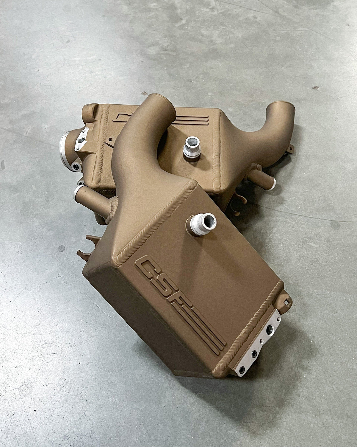 CSF 2025+ BMW G90 M5 / G99 M5 Touring Charge Air Cooler - Techna Bronze - G90/G99 M5