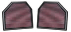 k&n replacement air filter for bmw m5/m6 4.4l v8 / 2015 m4/m3 i6 (2 per box) f8x bmw m3 m4 f80 f82 f8x iconic garage