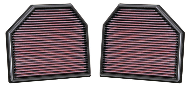 k&n replacement air filter for bmw m5/m6 4.4l v8 / 2015 m4/m3 i6 (2 per box) f8x bmw m3 m4 f80 f82 f8x iconic garage