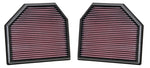 k&n replacement air filter for bmw m5/m6 4.4l v8 / 2015 m4/m3 i6 (2 per box) f8x bmw m3 m4 f80 f82 f8x iconic garage