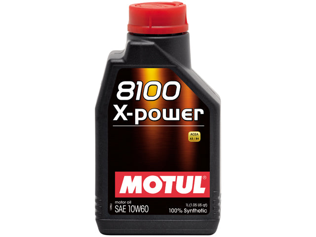 Engine Oil - 10W-60 Synthetic 10W-60, 1 Liter - Motul 8100 X-Power (83215B800C8)