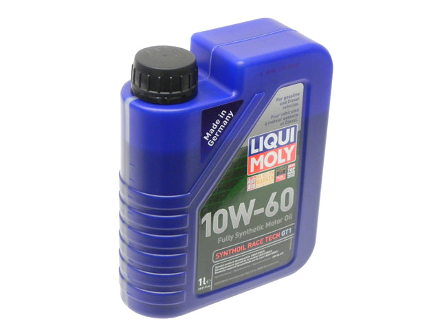 Engine Oil - 10W-60 Synthetic 10W-60 - Liqui Moly Race Tech GT1 - Pack of 6