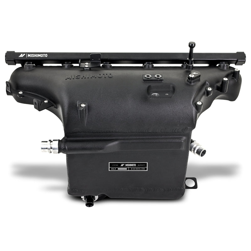 mishimoto 2021+ bmw g80 m3/m4 performance intercooler - black bmw m3 m4 g80 g82 g8x iconic garage