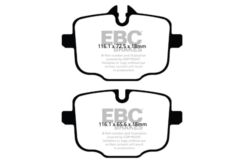 ebc 2021+ bmw m3/m4 3.0tt (g80/g82/g83) bluestuff rear brake pads bmw m3 m4 g80 g82 g8x iconic garage