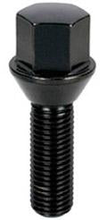 Project Kics Wheel Lug Bolt 28mm Thread - Black (12x1.5, BMW)
