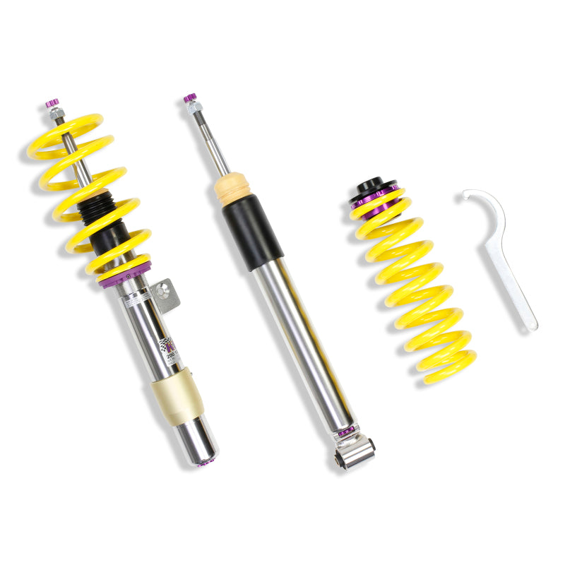 kw coilover kit v3 bmw m3 (e90/e92) coupe/sedan w/ edc (incl edc disable bundle) bmw m3 e92 e9x iconic garage