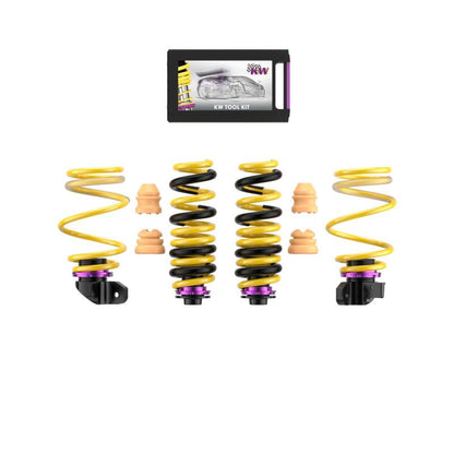kw bmw m3/m4 g80/g82 height adjustable spring kit bmw m3 m4 g80 g82 g8x iconic garage