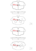 dba 2020+ bmw m3/m4 competition (g80/g82) rear rp performance brake pads bmw m3 m4 g80 g82 g8x iconic garage