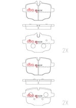 dba 2020+ bmw m3/m4 competition (g80/g82) rear rp performance brake pads bmw m3 m4 g80 g82 g8x iconic garage