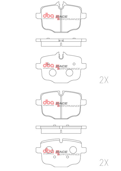 dba 2020+ bmw m3/m4 competition (g80/g82) rear rp performance brake pads bmw m3 m4 g80 g82 g8x iconic garage
