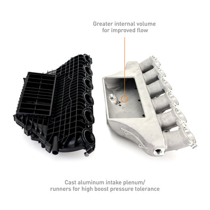 mishimoto 2021+ bmw g80 m3/m4 performance intercooler - black bmw m3 m4 g80 g82 g8x iconic garage