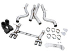 awe tuning bmw f8x m3/m4 track edition cat-back exhaust - diamond black tips bmw m3 m4 f80 f82 f8x iconic garage
