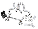 awe tuning bmw f8x m3/m4 track edition cat-back exhaust - diamond black tips bmw m3 m4 f80 f82 f8x iconic garage