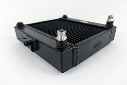 csf bmw f8x m3/m4/m2c auxiliary radiators w/ rock guards (sold individually - fits left and right bmw m3 m4 f80 f82 f8x iconic garage