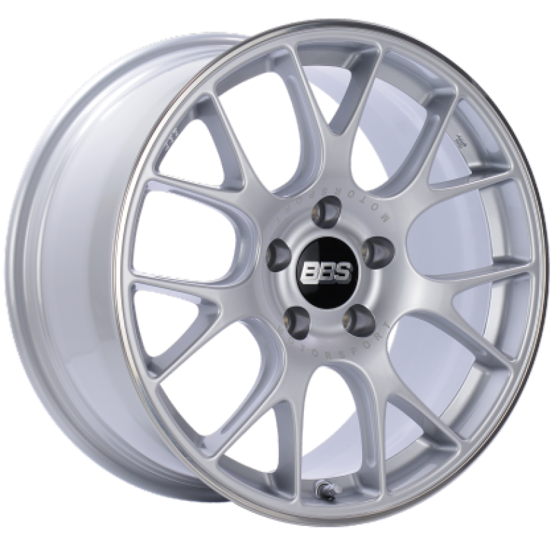 BBS CH-R 19x9.5 ET35 5x112 Brilliant Silver Polished Rim Protector