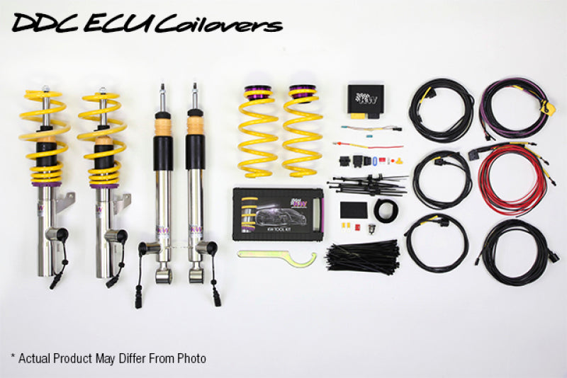 kw coilover kit ddc ecu bmw m3 (e93) conv. w/ edc bmw m3 e92 e9x iconic garage