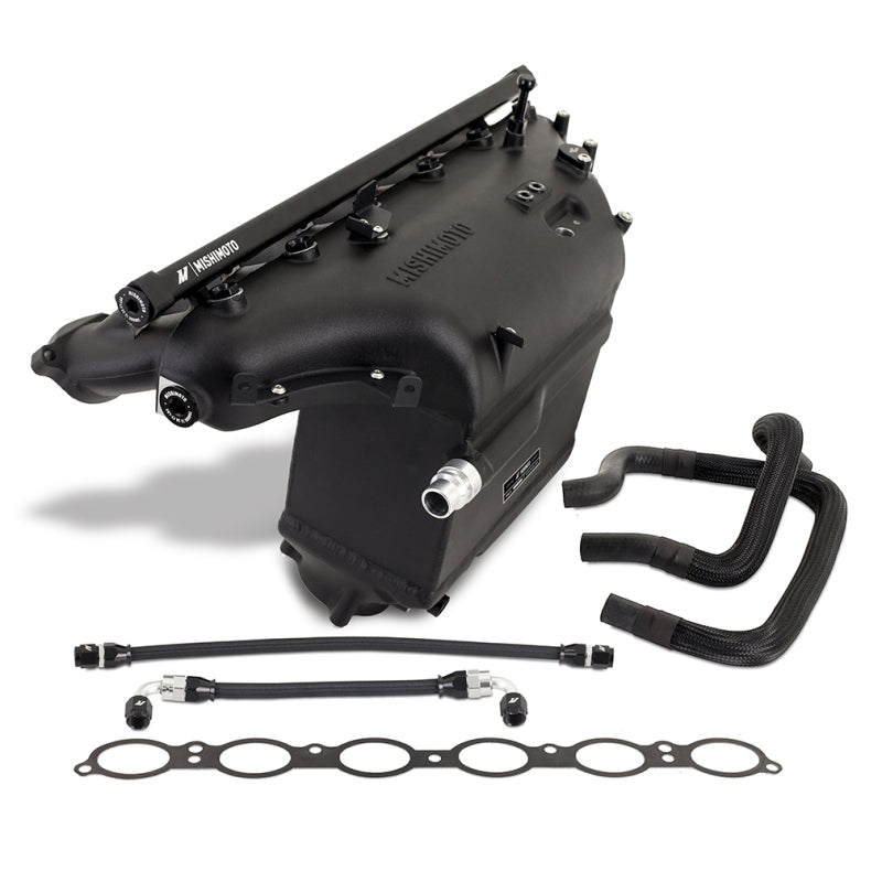 mishimoto 2021+ bmw g80 m3/m4 performance intercooler - black bmw m3 m4 g80 g82 g8x iconic garage
