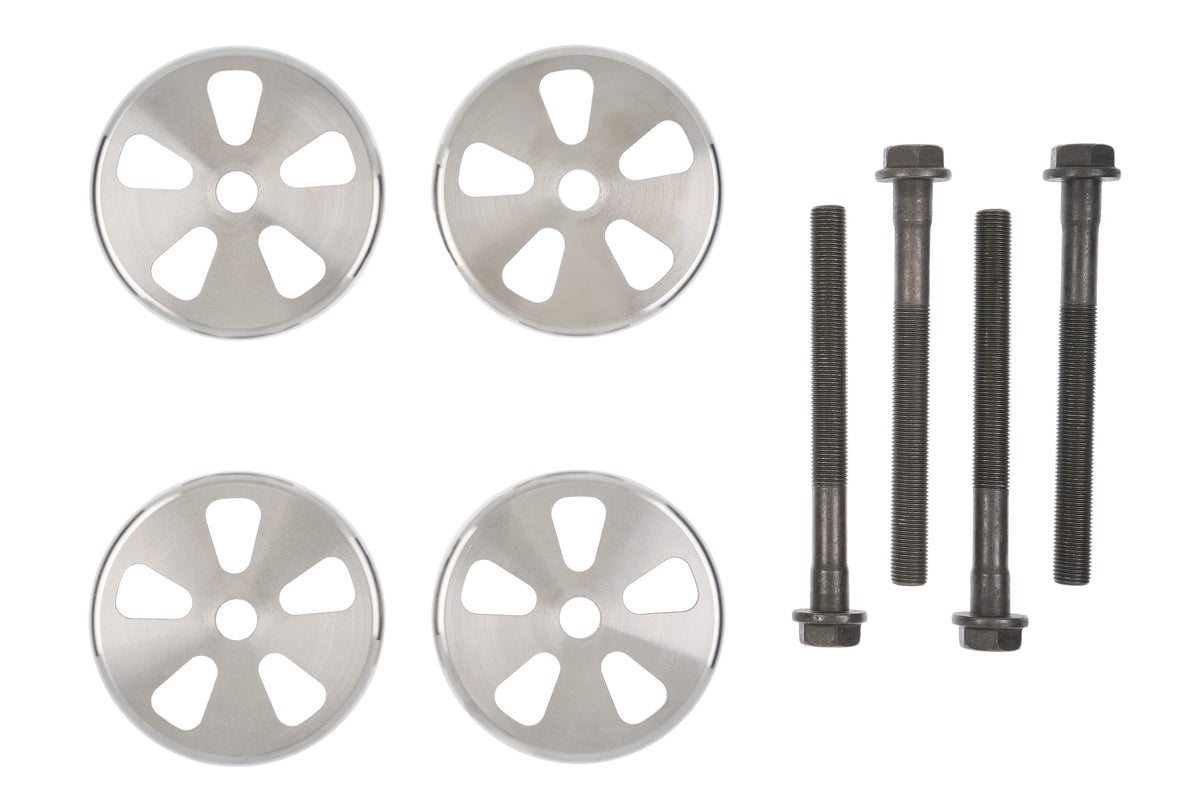 NRW Design 4130 Billet Chromoly Vanos Covers (Tool Rental Option) - With Bolts - NRW Design BMW performance part - Iconic Garage