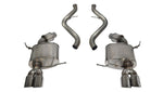 corsa bmw m3 e90 polished sport cat-back exhaust bmw m3 e92 e9x iconic garage
