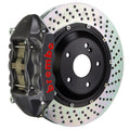 brembo m3 (e90/e92/e93) rear gts bbk 4 piston cast 345x28 2pc rotor drilled-black ha bmw m3 e92 e9x iconic garage