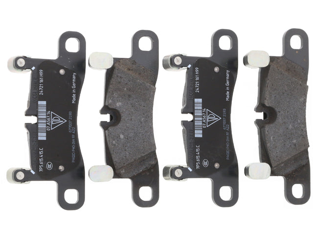 Brake Pad Set - Rear - Genuine Porsche (958698451C)