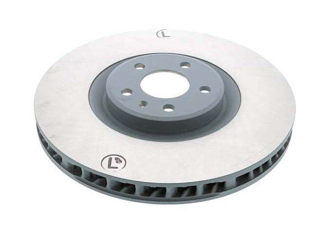 Brake Disc - Front Left - Sebro Coated (95B615301J)