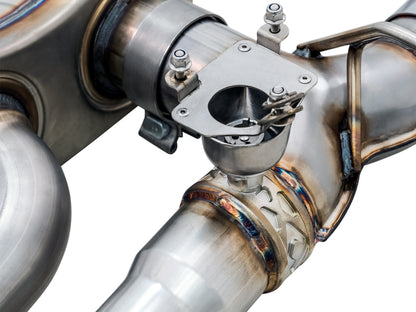 awe tuning bmw f8x m3/m4 switchpath cat-back exhaust - diamond black tips bmw m3 m4 f80 f82 f8x iconic garage