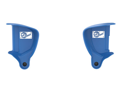 afe magnum force dynamic air scoop bmw m3/ m4 - blue f8x bmw m3 m4 f80 f82 f8x iconic garage